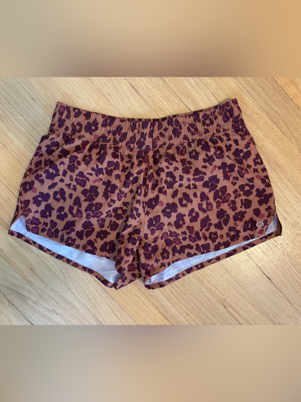 Gap Fit Running Shorts | Size Medium Leopard Print